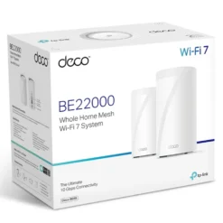 TP-Link Deco BE85 Mesh-ruter med Wifi 7 BE19000 1-pk.