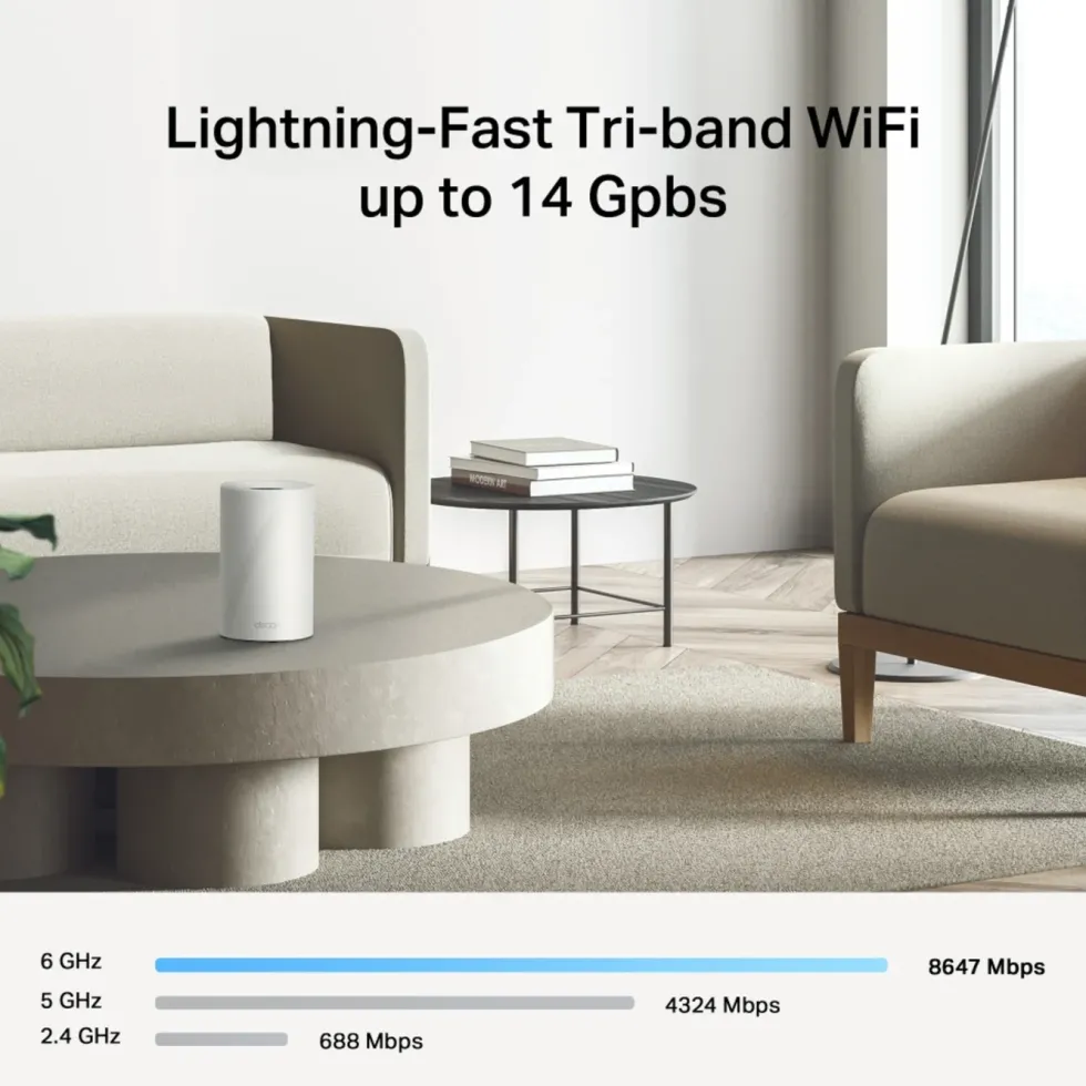 TP-Link Deco BE68 wifi 7 mesh-system 3-pack