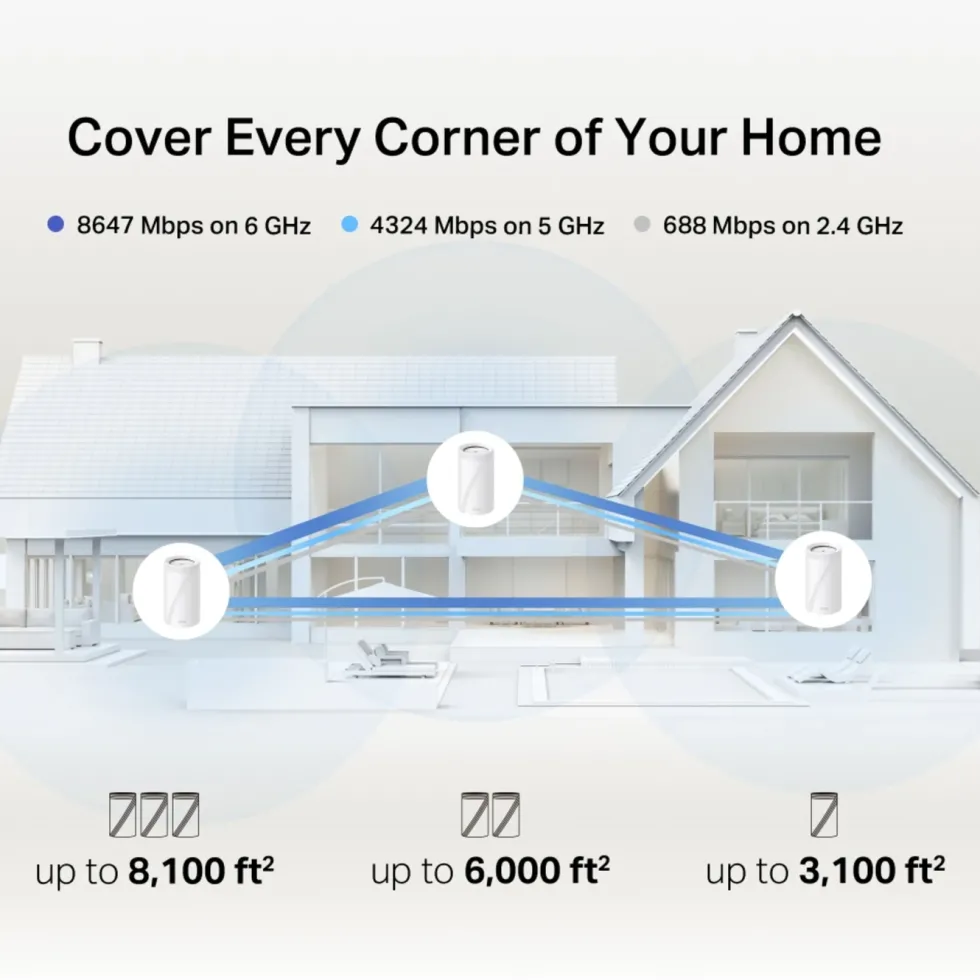 TP-Link Deco BE68 Wifi 7 mesh-system 2-pack