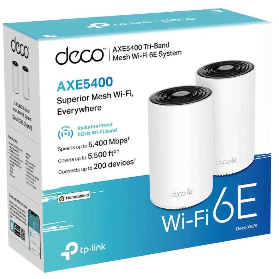 TP-Link Deco XE75 AXE5400 2-pk.
