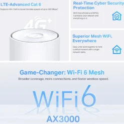 TP-Link Deco X50-4G 4G+-ruter AX3000