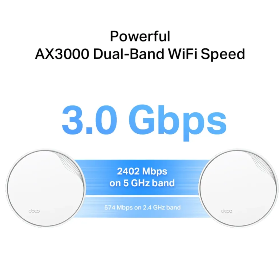 TP-Link Deco X50-PoE AX3000 1-pk.