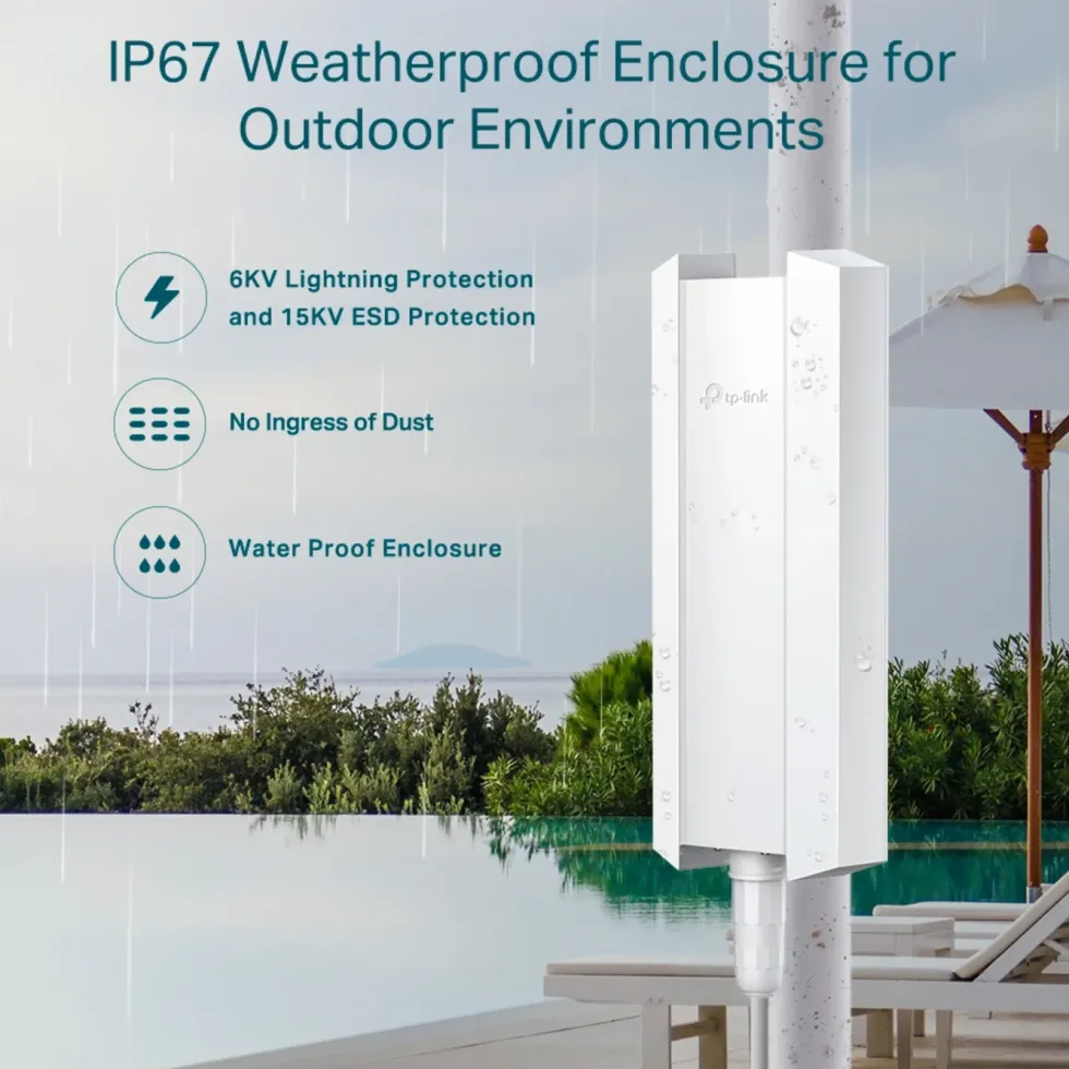 TP-Link EAP650-Outdoor Aksesspunkt for utendørsbruk AX3000
