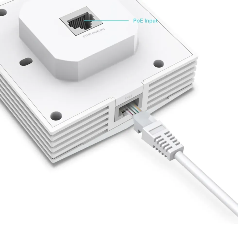 TP-Link EAP650-Wall Aksesspunkt med Wifi 6 AX3000