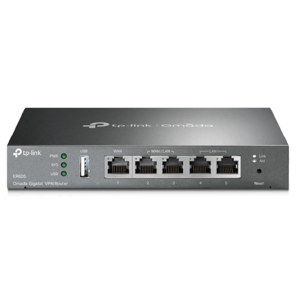 TP-Link ER605 (TL-R605) V2 Omada Gigabit VPN-ruter