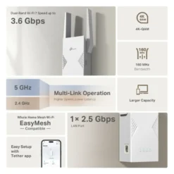 TP-Link RE235BE – WiFi 7 BE3600-extender