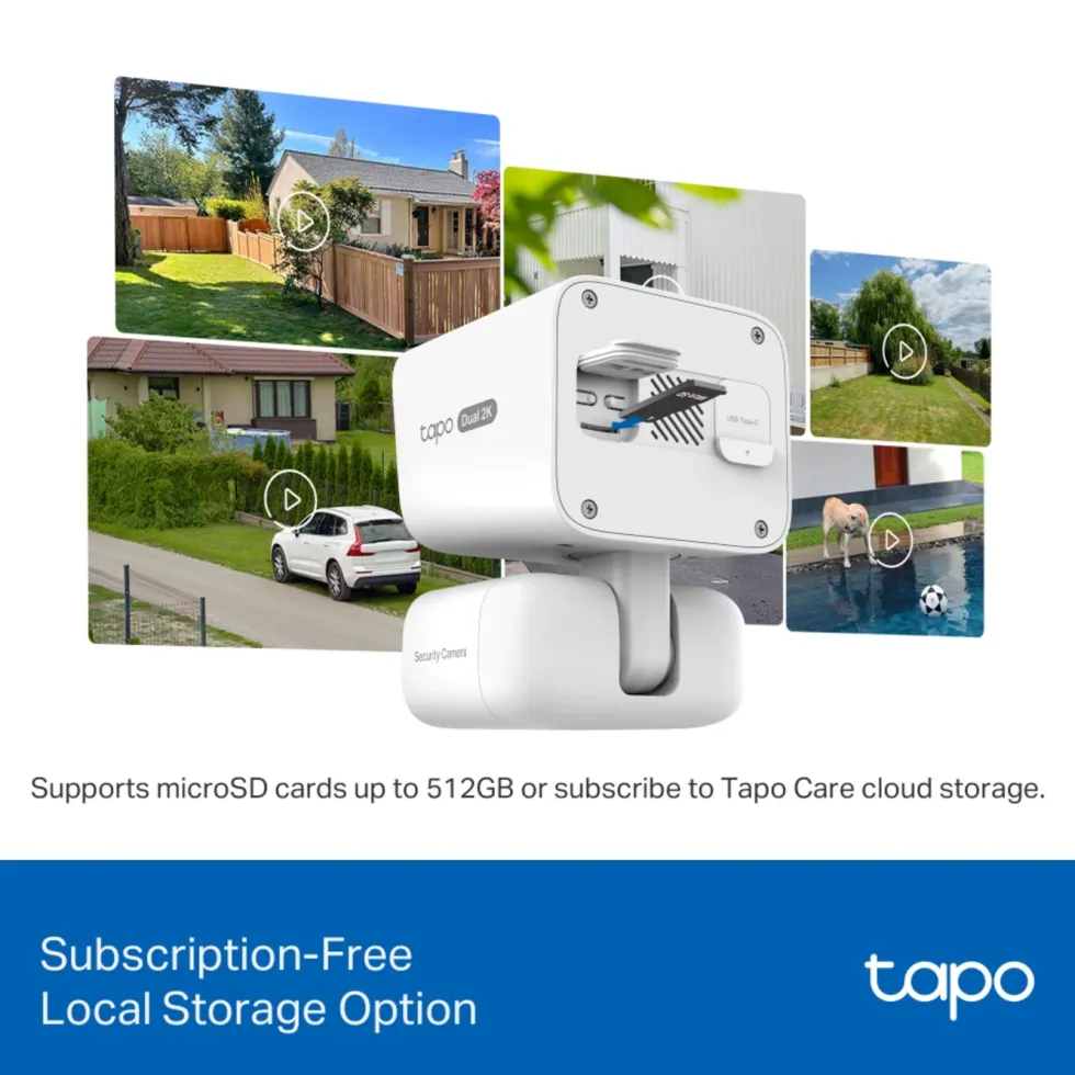 TP-Link Tapo C645D Trådløst overvåkingskamera