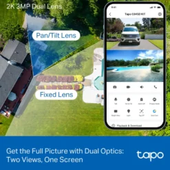 TP-Link Tapo C645D Trådløst overvåkingskamera