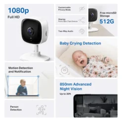 TP-Link Tapo C100 Overvåkingskamera