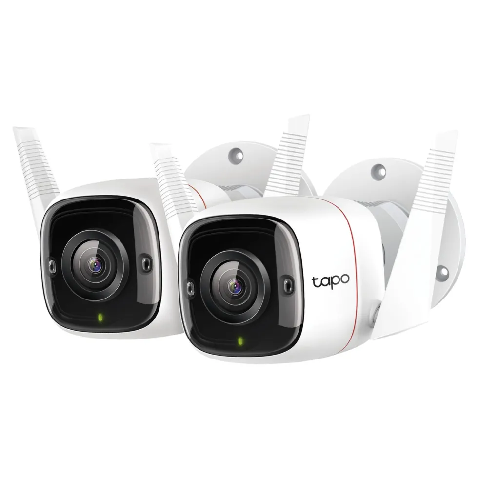 TP-Link Tapo C310 Overvåkingskamera 2-pk.