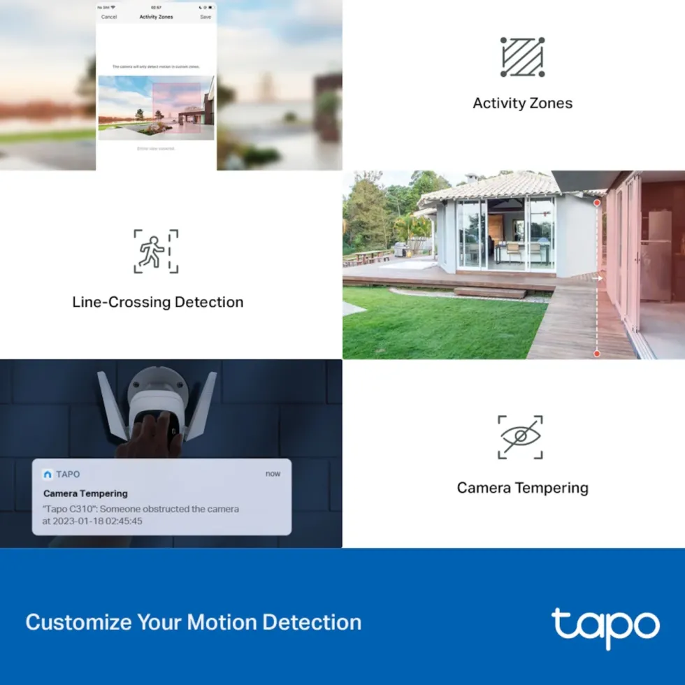 TP-Link Tapo C310 Overvåkingskamera