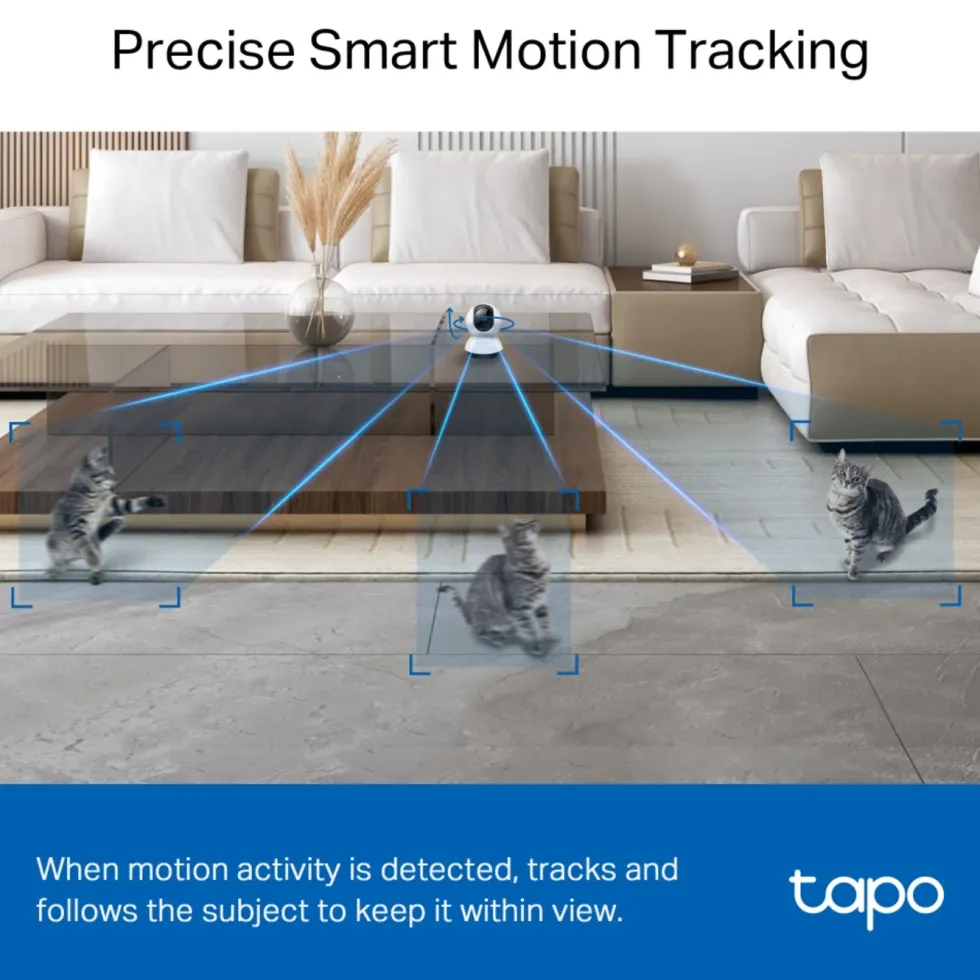 TP-Link Tapo C220 Pan/Tilt AI Overvåkingskamera