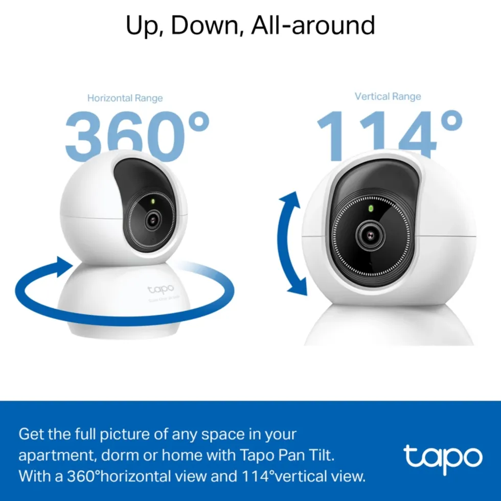 TP-Link Tapo C230 Pan/Tilt AI Overvåkingskamera