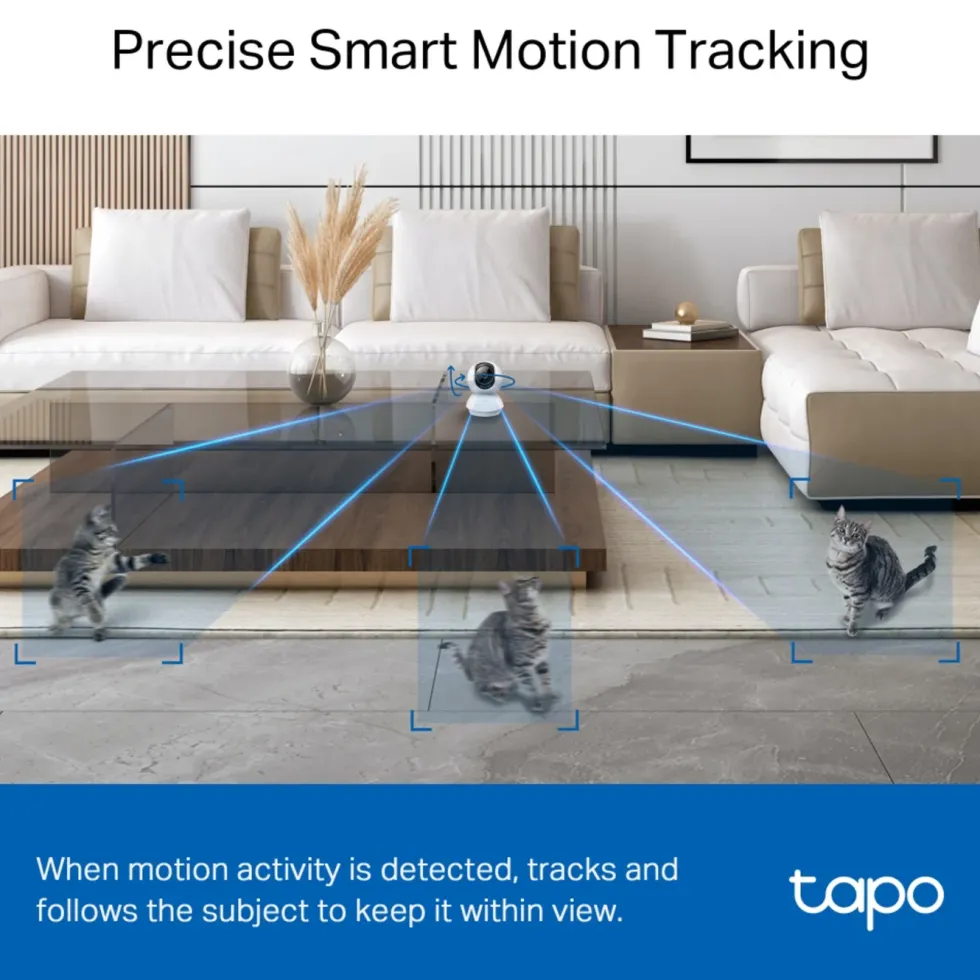 TP-Link Tapo C230 Pan/Tilt AI Overvåkingskamera