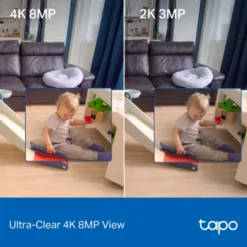 TP-Link Tapo C260 Pan/Tilt AI Overvåkingskamera