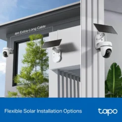 TP-Link Tapo C610 Solcelledrevet Pan/Tilt overvåkingskamera