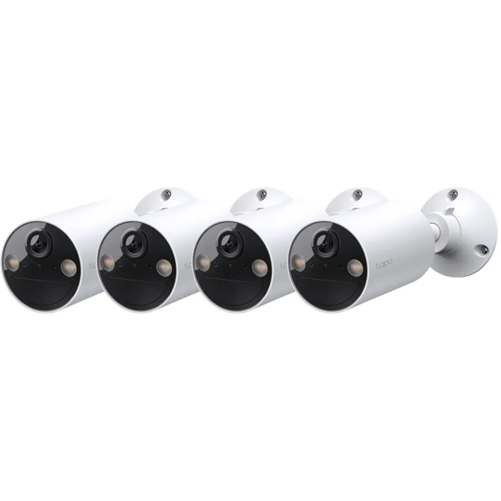 TP-Link Tapo C410 Trådløst overvåkingskamera 4-pack