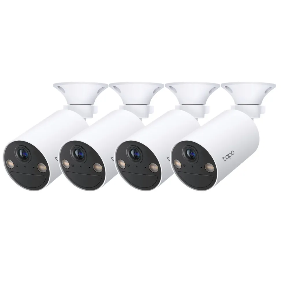 TP-Link Tapo C410 Trådløst overvåkingskamera 4-pack