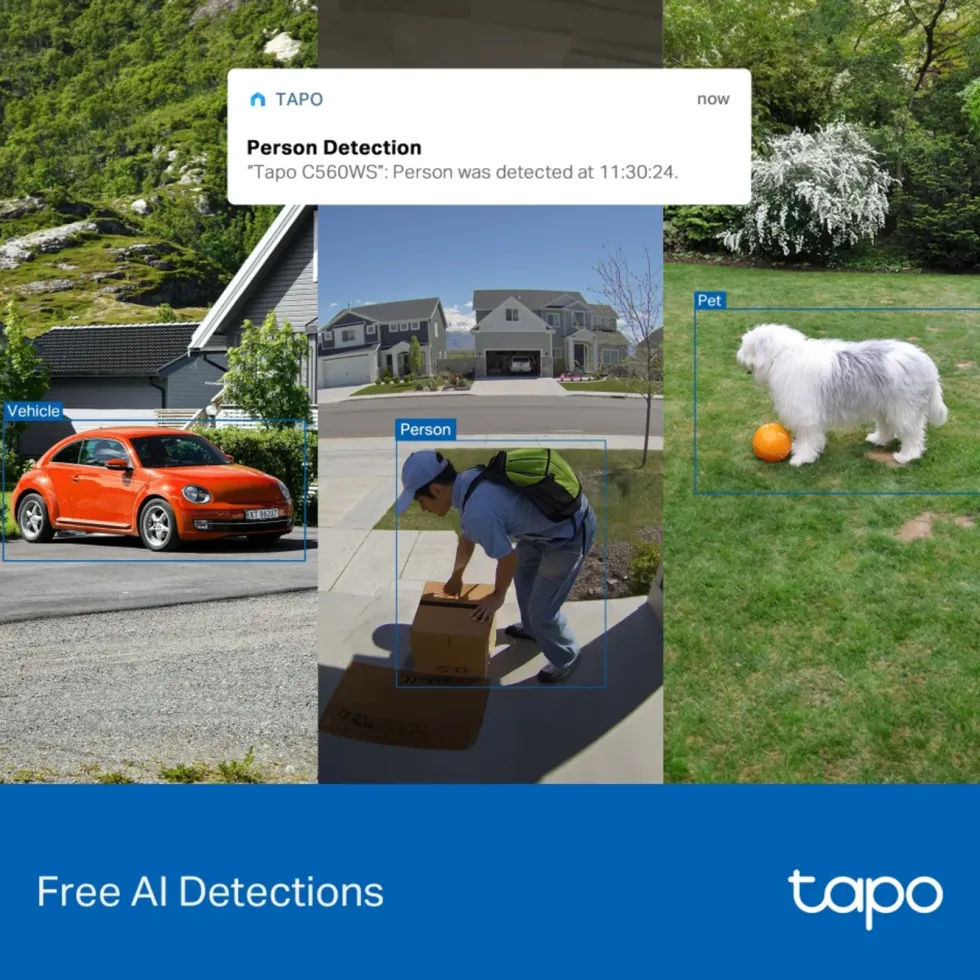 TP-Link Tapo C560WS Trådløst overvåkingskamera