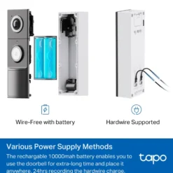 TP-Link Tapo D235 Videodørklokke