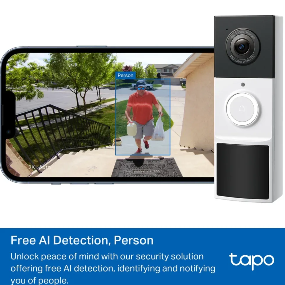 TP-Link Tapo D210 Videodørklokke