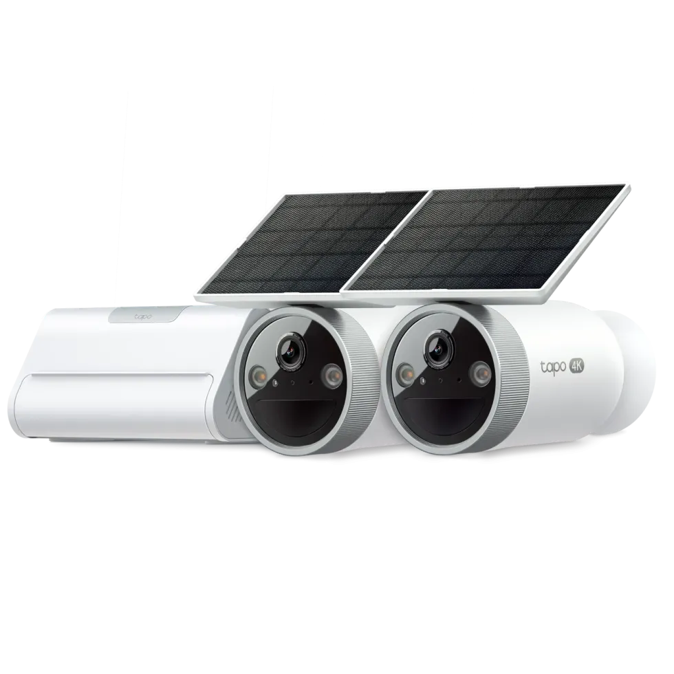 TP-Link Tapo HB610 4K-solkameraer 2-pakning + H500 CentralHub