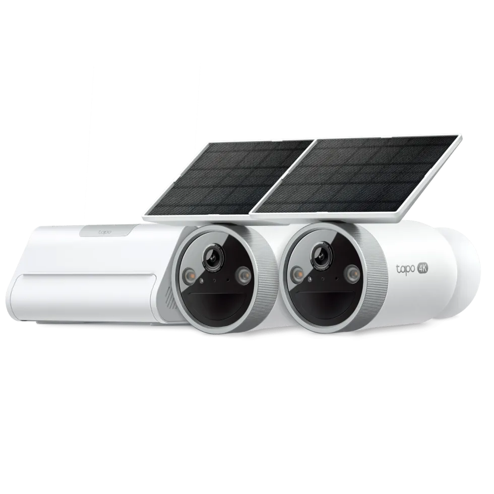 TP-Link Tapo HB610 4K-solkameraer 2-pakning + H500 CentralHub