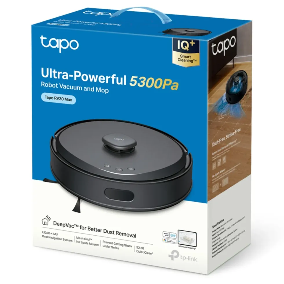 TP-Link Tapo RV30 Max Robotstøvsuger