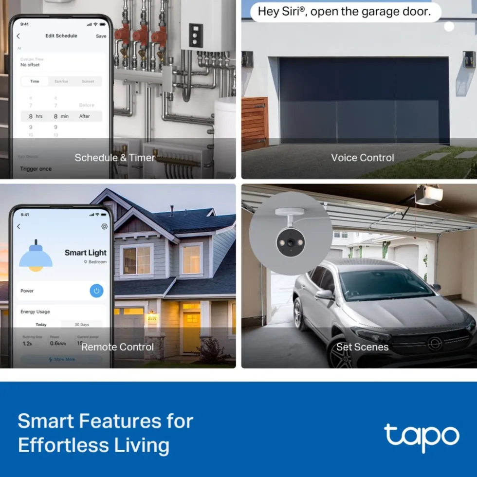 TP-Link Tapo S110E Smart Switch-modul Wifi, Bluetooth, Matter