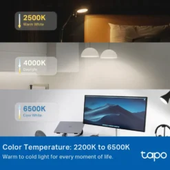TP-Link Tapo Smart RGB LED-pære 1100 lumen E27