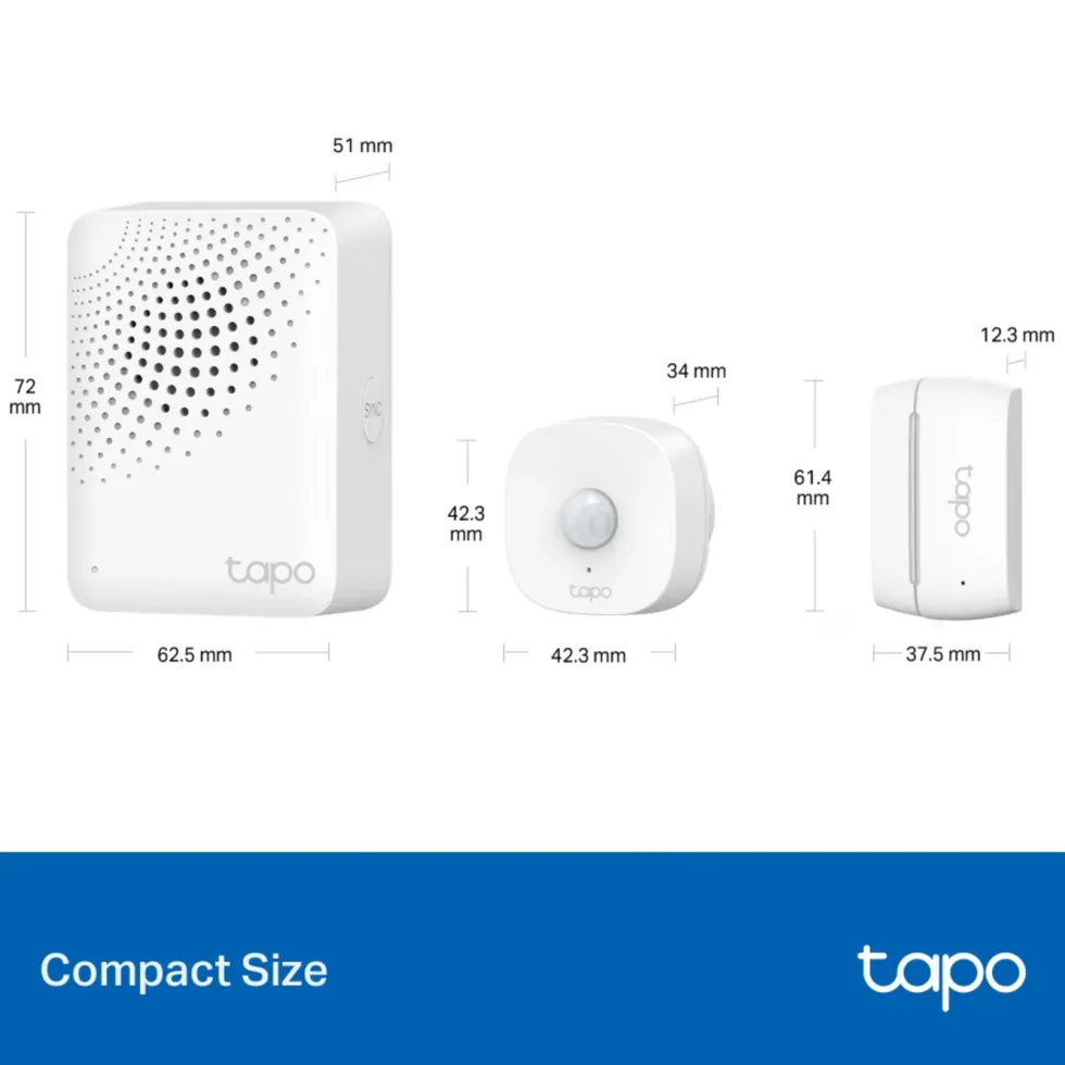 TP-Link Tapo T30 KIT – Smarte sensorer for et tryggere og mer komfortabelt hjem