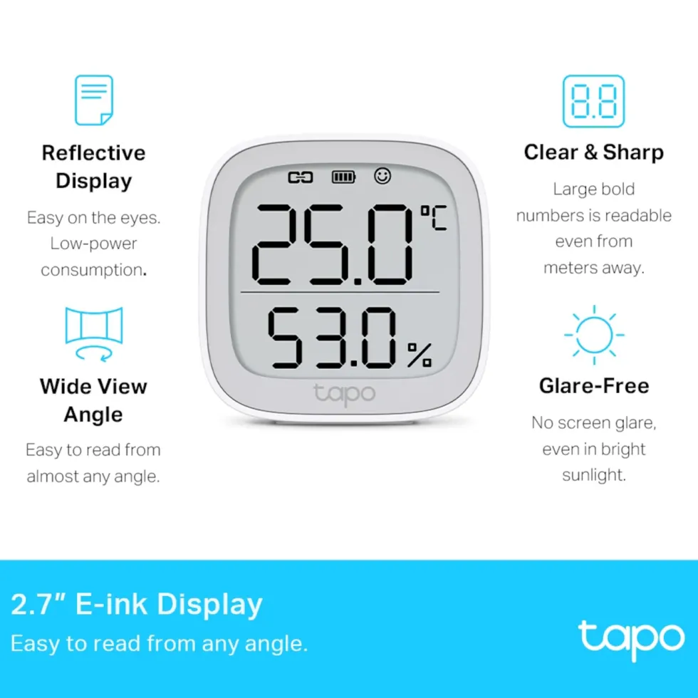 TP-Link Tapo T315 Smart termometer og hygrometer