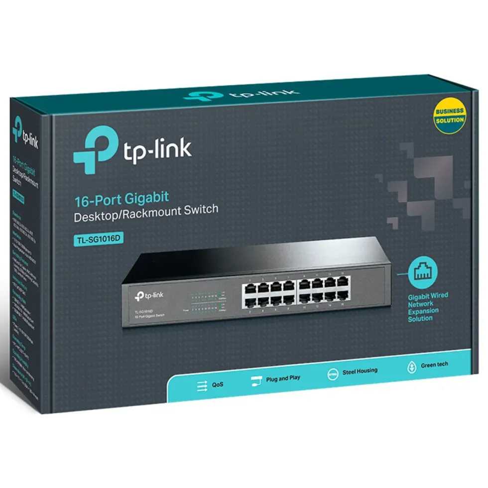 TP-Link TL-SG1016D 16-Port Gigabit Switch