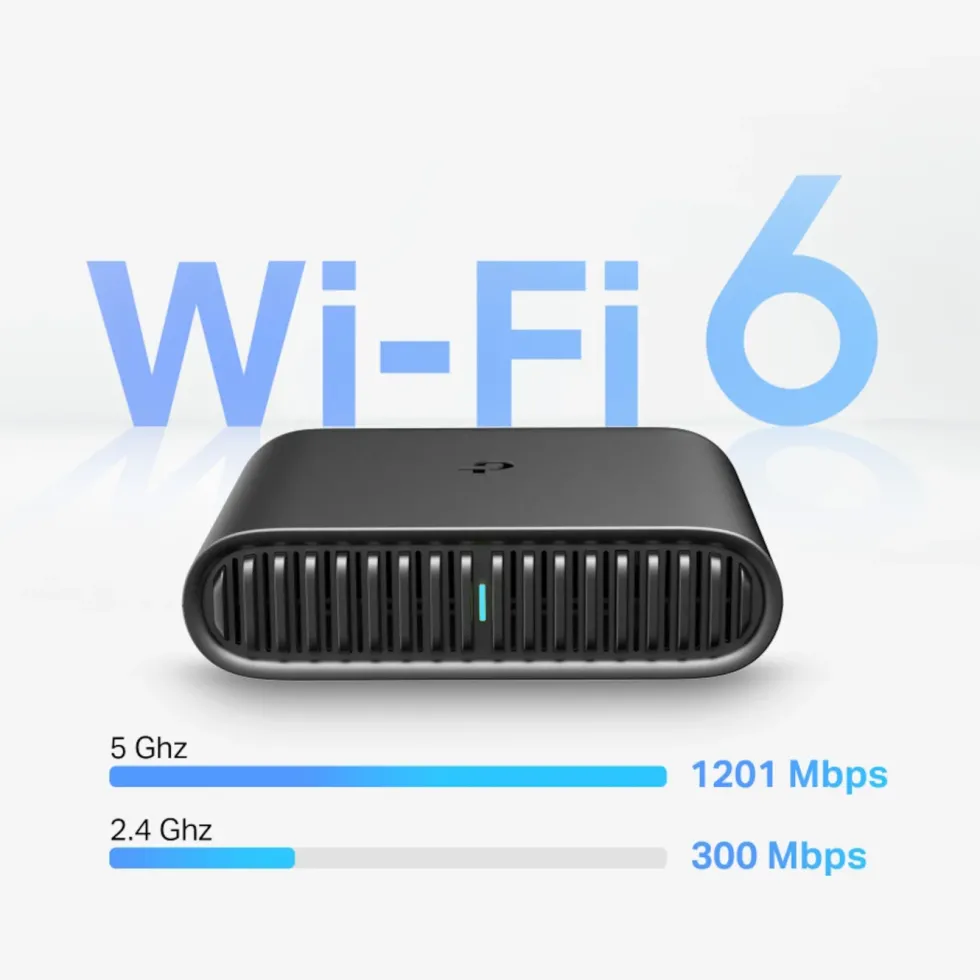 TP-Link TL-WR1502X reiseruter AX1500 Wifi 6