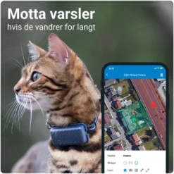 Tractive CAT Mini – GPS-tracker og helseovervåking for katt