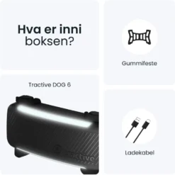 Tractive DOG 6 – GPS-hundehalsbånd og helseovervåking