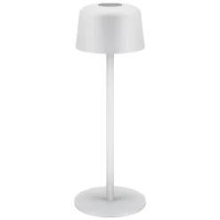 Trådløs LED-bordlampe 25 cm Hvit