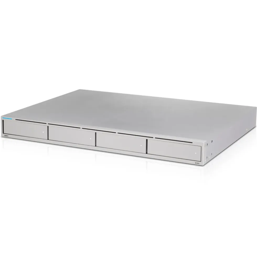 Ubiquiti Network Video Recorder 4 HDD-plasser