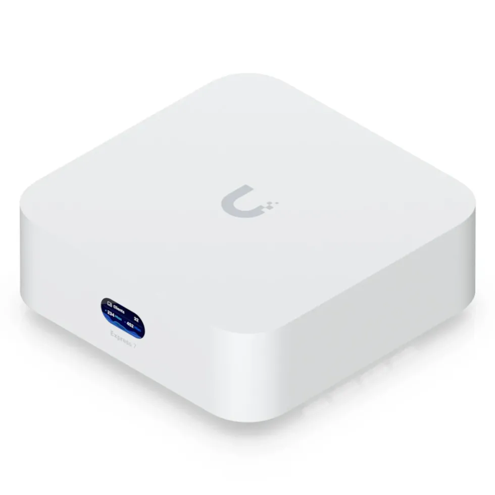 Ubiquiti UniFi Express 7 kompakt gateway med wifi 7 Hvit