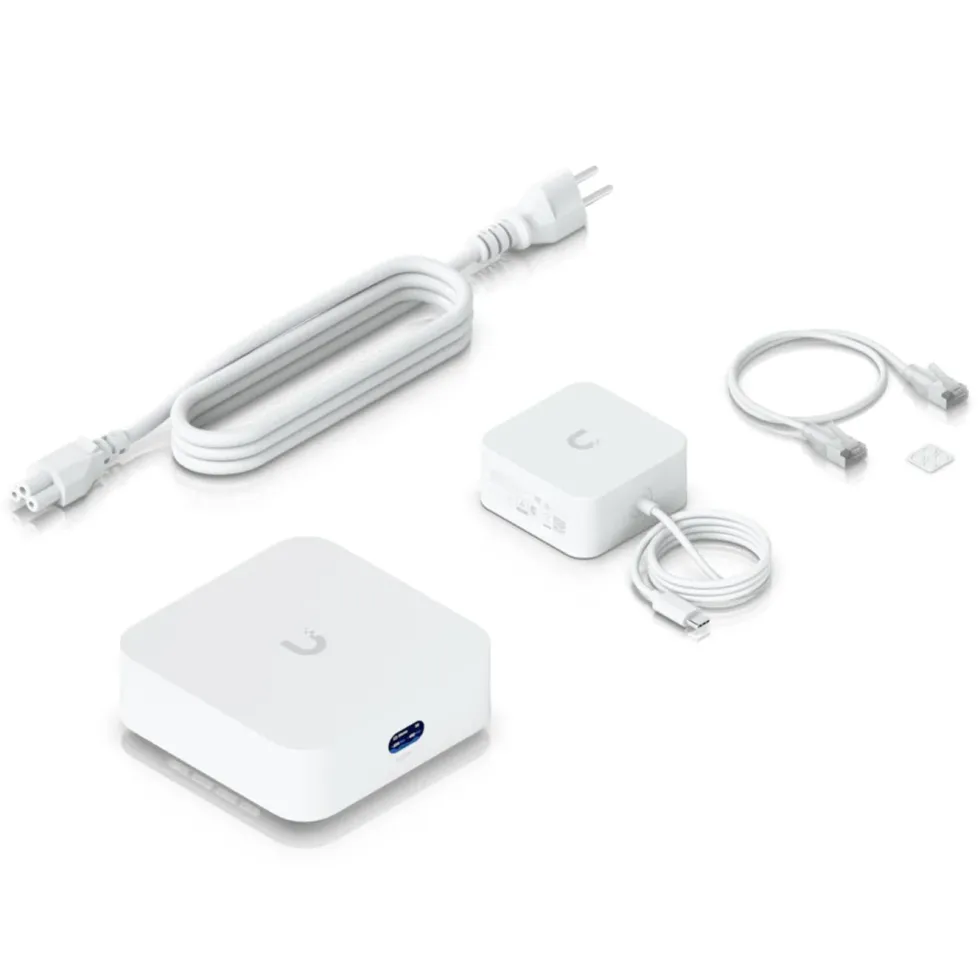 Ubiquiti UniFi Express 7 kompakt gateway med wifi 7 Hvit