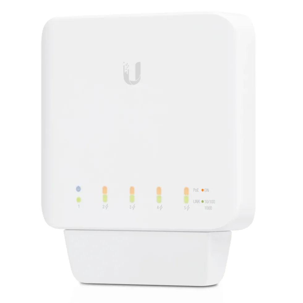 Ubiquiti Unifi USW Flex PoE-gigabitswitch med 5 porter