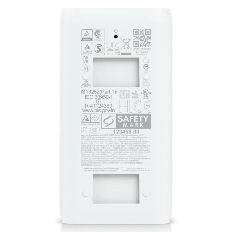 Ubiquiti U-POE injektor (15W)