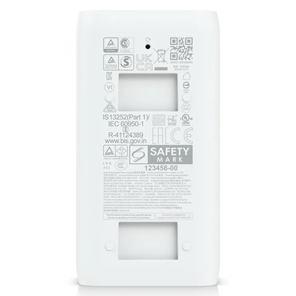 Ubiquiti U-POE injektor (15W)
