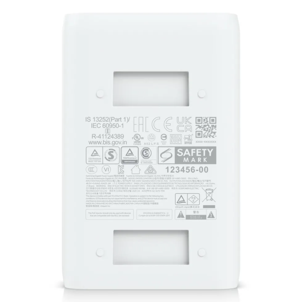 Ubiquiti U-POE+ injektor (30W)