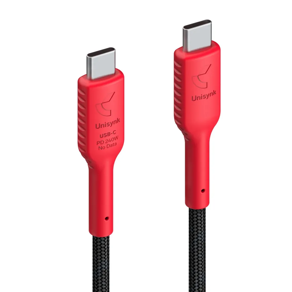Unisynk USB-C Data Blocker-kabel 240 W 0,5 m
