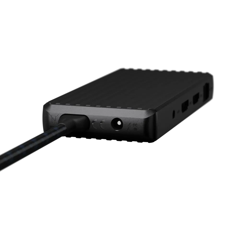 Unisynk USB-C-dokkingstasjon 9 porter 4K for to skjermer