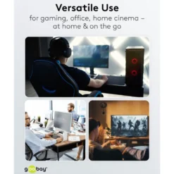 USB-C-adapter 90° med USB4-støtte