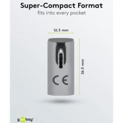 USB-C-adapter 90° med USB4-støtte