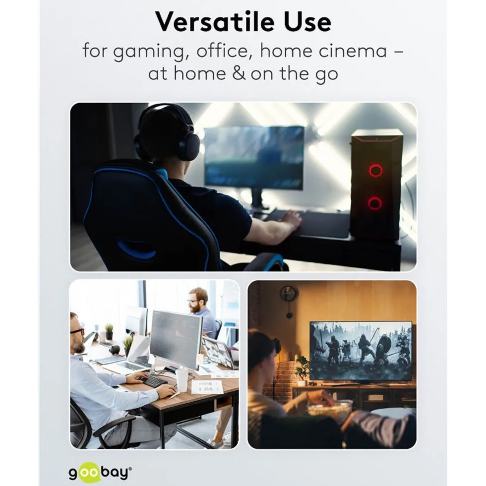 USB-C-adapter 90° vinklet med USB4-støtte