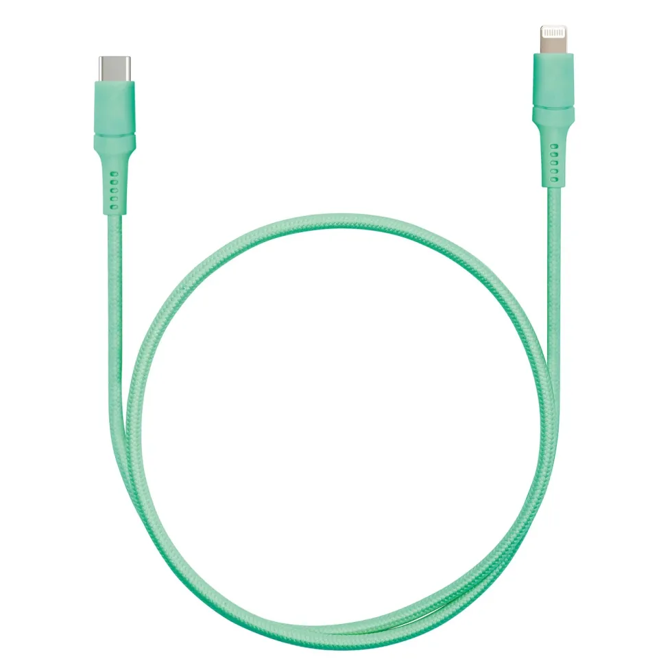 USB-C til Lightning 0,5 m Teal